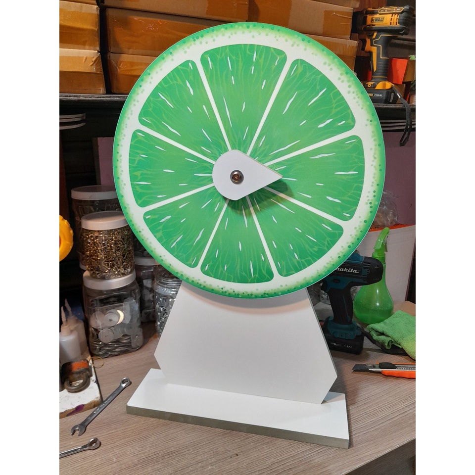 VÒNG QUAY MAY MẮN - QUẢ CHANH -size 40cm cao 60cm
