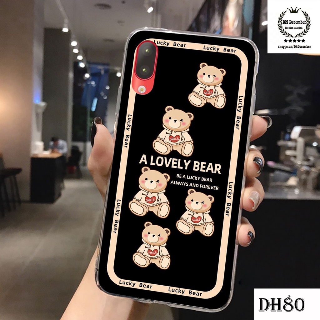 Ốp lưng Vsmart STAR in hình 3D lucky, gấu Beer xinh xắn - KHÔNG NÊN BỎ LỠ