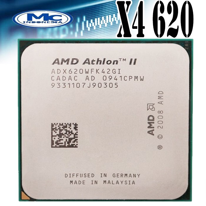 Amd Ổ Cắm Amd Athlon Ii X4 620 Quad-core 2.6 Ghz Am3