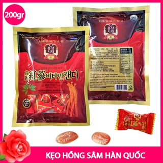 ❤️ Kẹo sâm vitamin Hàn Quốc loại ngon gói 200g