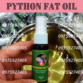 Mỡ trăn thiên nhiên PYTHON- mỡ trăn nguyên chất