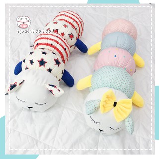 Gối sâu/gối ôm cho bé/gối em bé/gối trẻ sơ sinh/gối chắn nôi