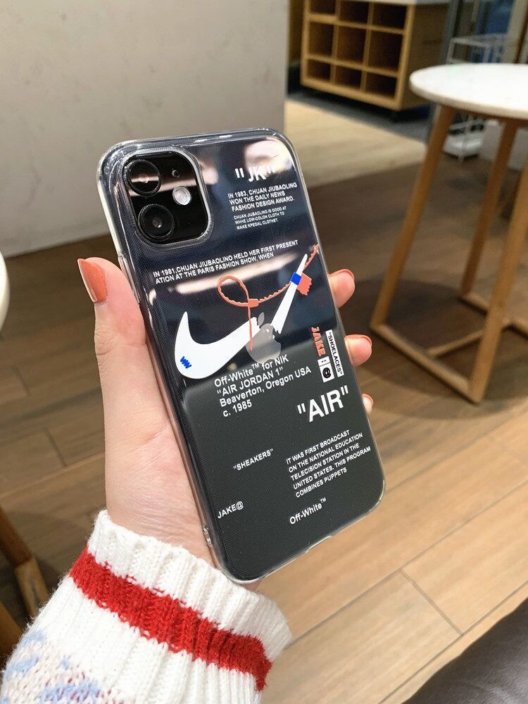 AIR off-white label high quality Phone Case iPhone 11 X 6 6s 7 8 Plus Xs Max Xr fashion Soft Cover | BigBuy360 - bigbuy360.vn