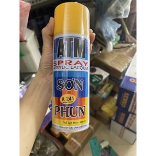 Sơn phun sơn xịt màu cam A226