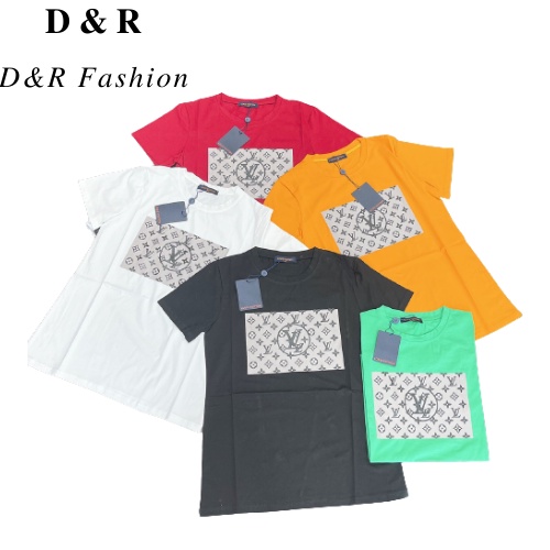 Áo thun họa tiết chất thun cotton mịn không xù lông hàng nhập quảng châu cao cấp thương hiệu DR Fash