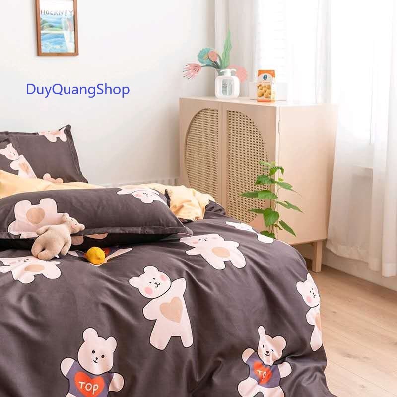 Cotton Poly Nhập Khẩu -  Gấu Nâu SP001209