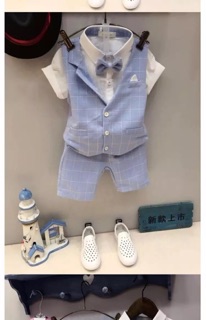 Bộ vest hè cho bé
