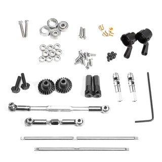 Bộ phụ kiện kim loại nâng cấp cho xe RC 4x4 tỉ lệ 1/16 của WPL và 1/12 của MN