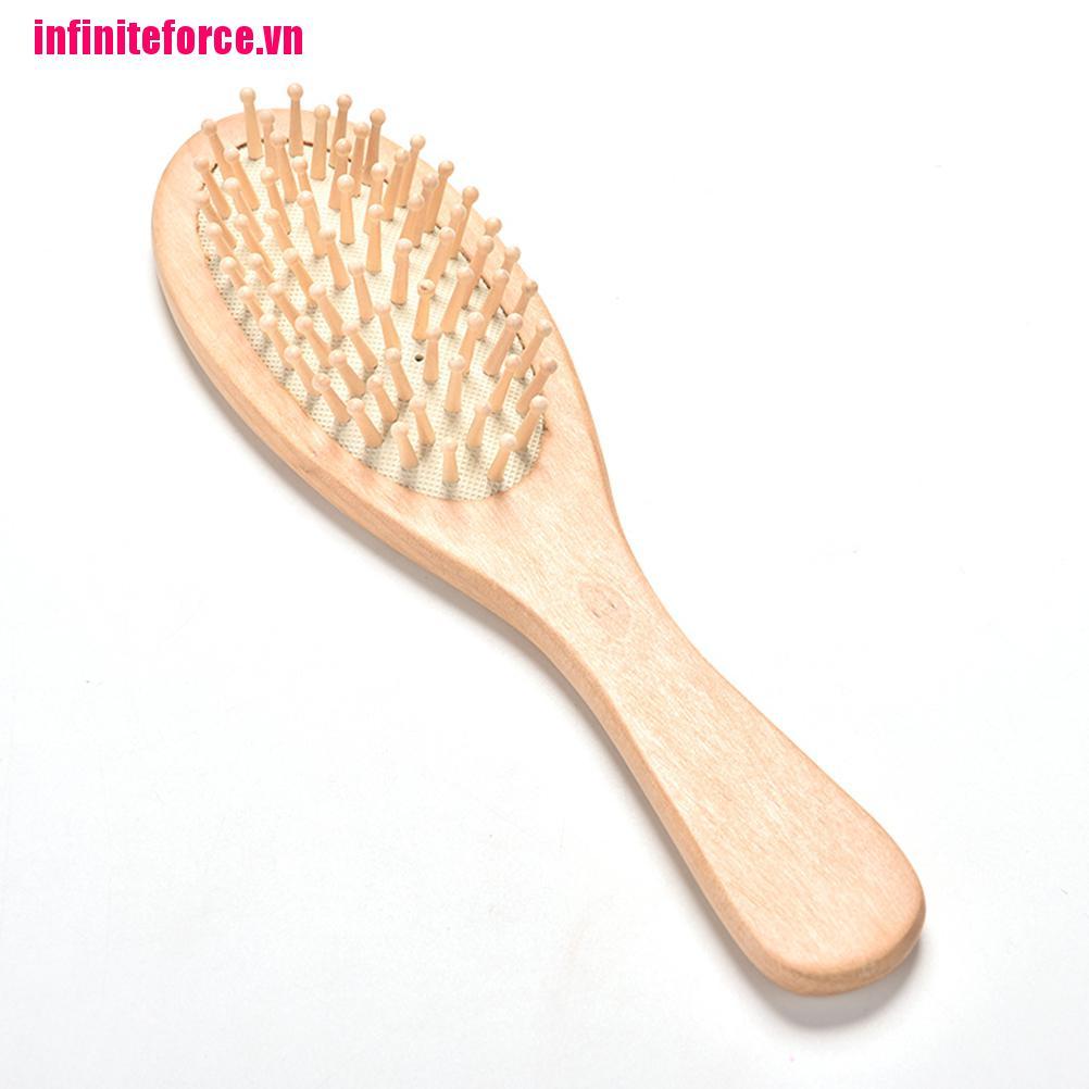 Lược Gỗ Mát Xa Da Đầu Tiện Dụng