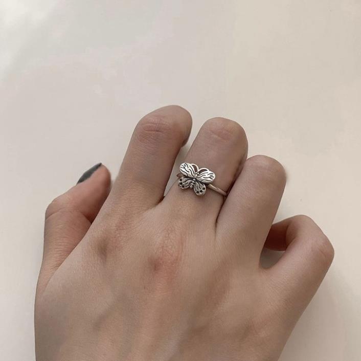(089) Nhẫn Đeo Tay Mặt 🦋 Các Loại Cá Tính Phong Cách Retro Hàn Quốc ✨