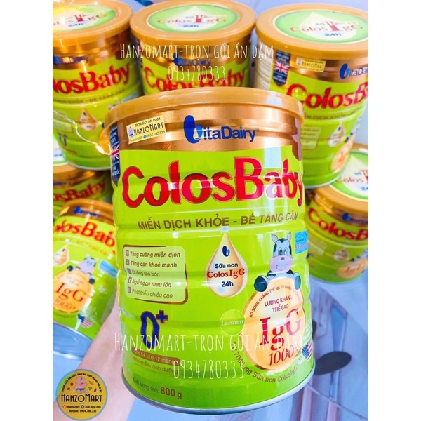 Sữa ColosBaby IQ tăng cân 800gr