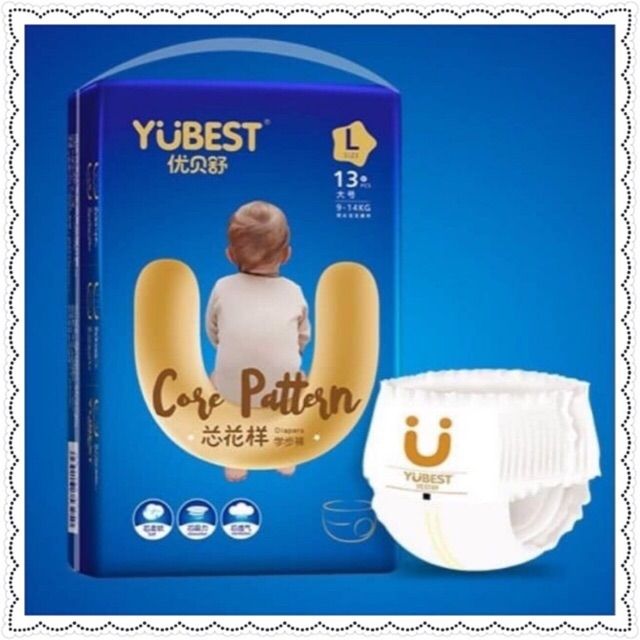 BỈM DÁN/QUẦN YUBEST ANGEL/YUBEST GOLD/YUBEST CORE CÁC SIZE S90/M84/L78/XL72/XXL66