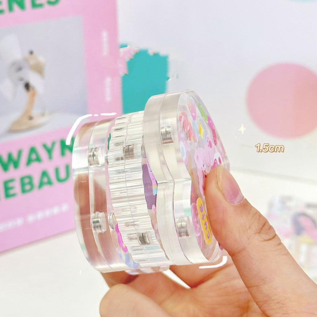 Khung Ảnh Nam Châm Bằng Nhựa Acrylic Trong Suốt Trang Trí Photocard