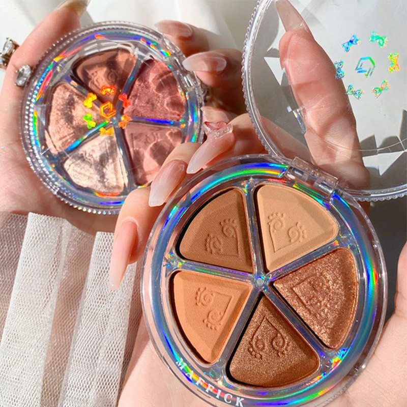 🌈🍓🍭 Phấn Mắt Kiêm Nhũ Má Bắt Sáng Maffick Bloom Mix Petal Eye Shadow Hình Hoa 5 Cánh Siêu Hot - Y294 - C2T2 | BigBuy360 - bigbuy360.vn