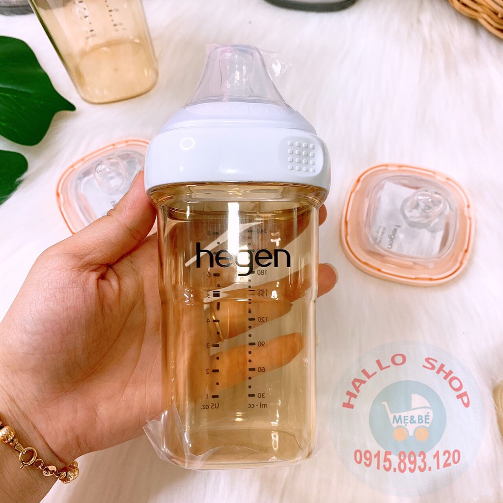 Bình sữa, núm ti HEGEN 60ml/150ml/250ml/330ml