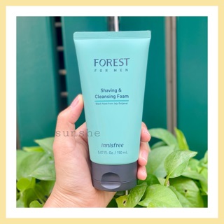 Sữa rửa mặt và cạo râu cho nam Innisfree Forest For Men Shaving & Cleansing Foam 150ml