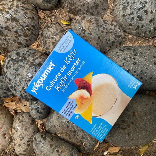 2 loại - Men làm sữa chua Kefir và Probiotic yogourment 18gr