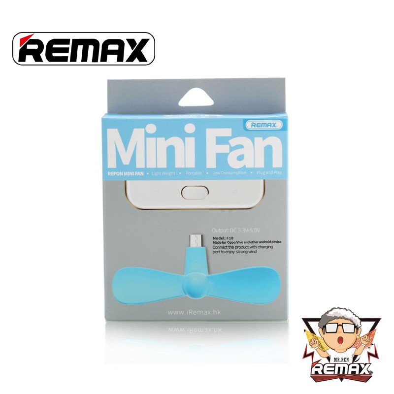Fan MINI F10 for Micro/ Lighting USB