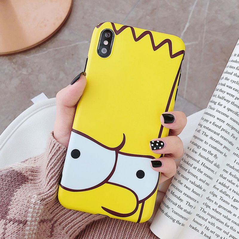 Ốp Lưng Gia Đình Simpson TPU Trơn Dẻo Mềm Cao Cấp Dành Cho Iphone 7Plus/8Plus/X/Xr/Xsmax/11/11Pro/11Promax/12/12Promax