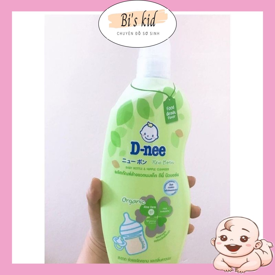 Nước rửa bình📌FREESHIP📌Nước rửa bình sữa Dnee 600ml( mẫu mới)