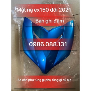 mặt nạ xanh bản ghi đậm ex150 2021 zin chính hãng