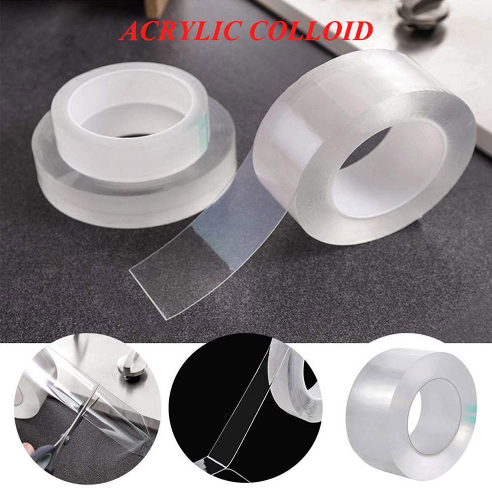 Cuộn keo Chống Thấm Nước siêu dính và Mildewproof Băng Trong Suốt Tự Băng Keo Cuộn Acrylic Caulk Tập Băng Dán Niêm Phong