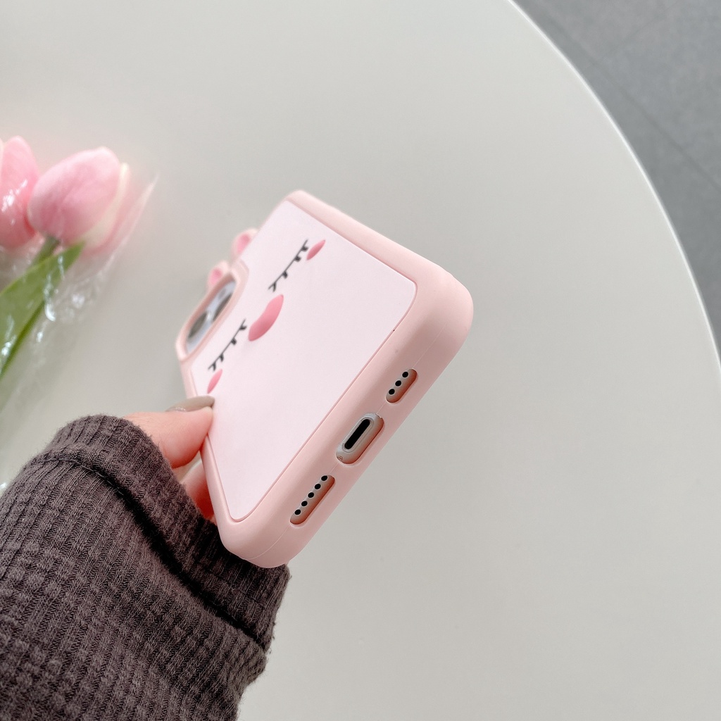 Ốp Điện Thoại Mềm Chống Rơi Họa Tiết Thỏ Hoạt Hình Cho iPhone 14 14pro max 13 12PRO max 11pro max 7Plus