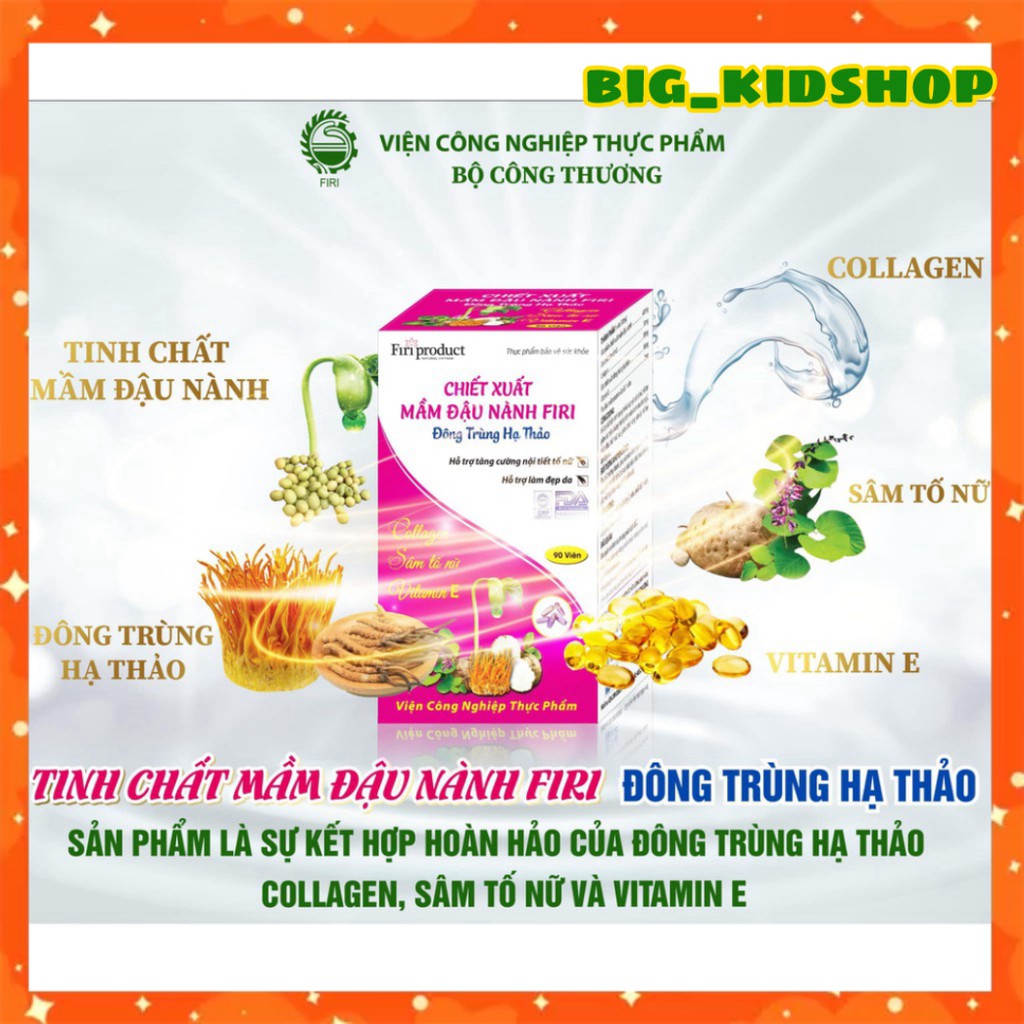 Tinh chất mầm đậu nành FIRI- Mầm Đậu Nành FIRI- VIỆN CÔNG NGHỆ THỰC PHẨM | BigBuy360 - bigbuy360.vn