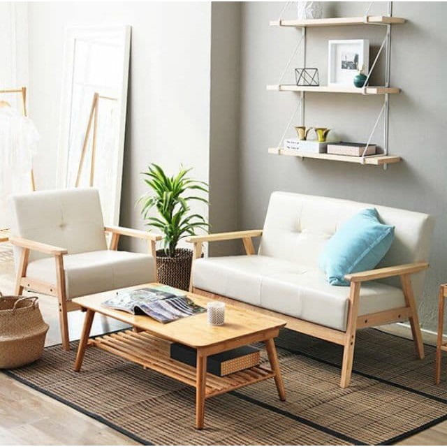 🔥MIỄN SHIP🔥 Bàn Trà Đa Năng 2 Tầng Bằng Gỗ