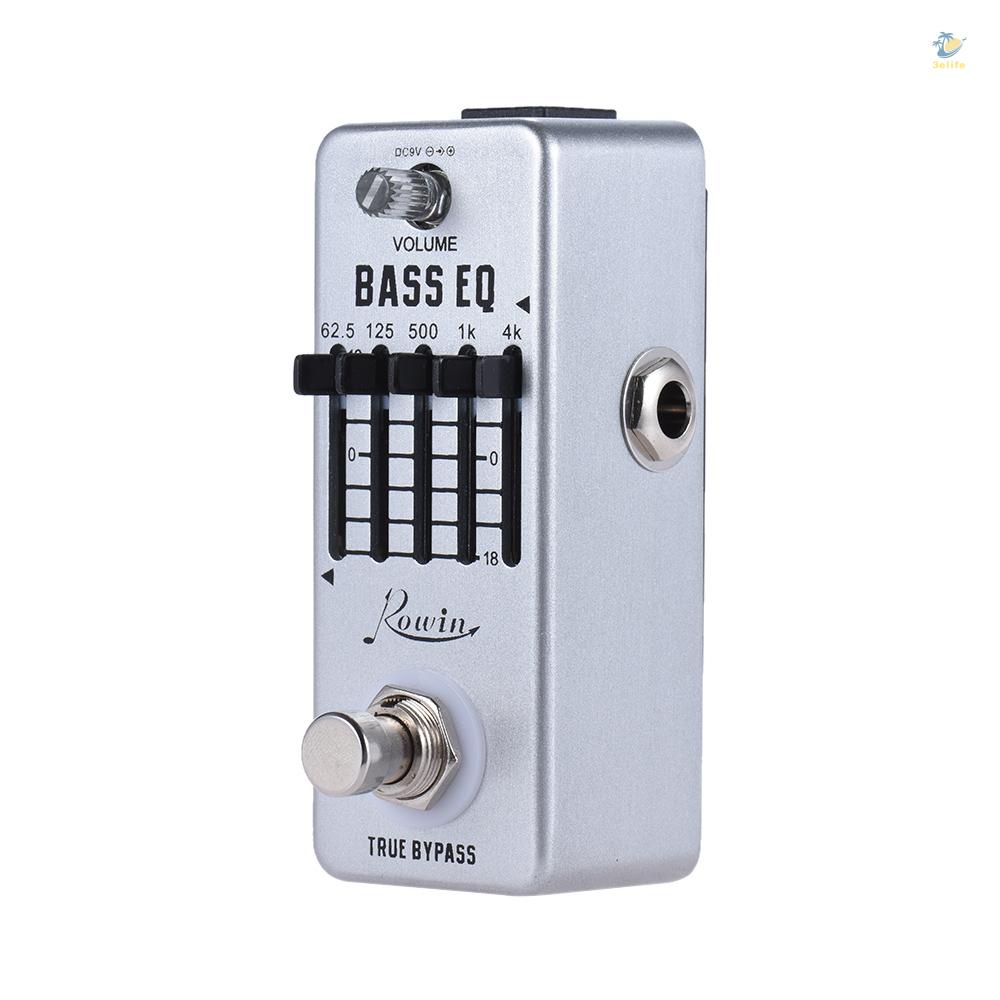 Pê Đan Điều Chỉnh Hiệu Ứng Âm Thanh Đàn Guitar 5 Băng Tần EQ Eq6 Bằng Hợp Kim Nhôm