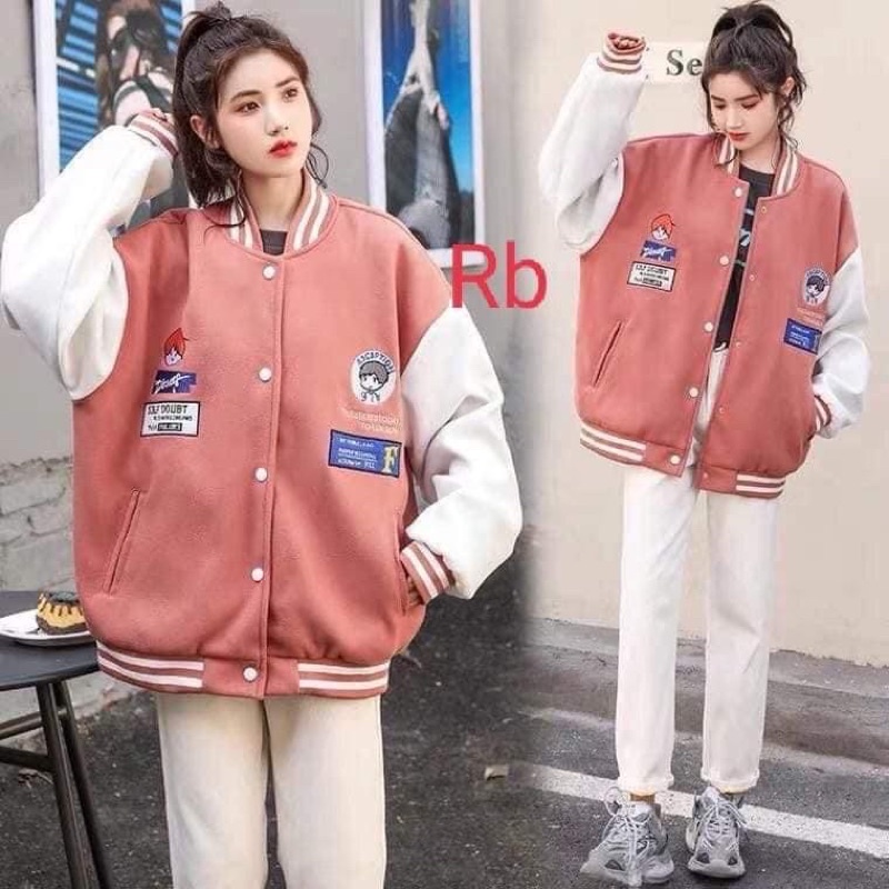 Bomber logo cậu bé Chất nỉ cotton dày đẹp Fom thụng nam nữ mặc OK Hình in 5d sắc nét Sỉ 66k Dl 60k Sll ib Tuyển ctv😍😍😍 | BigBuy360 - bigbuy360.vn