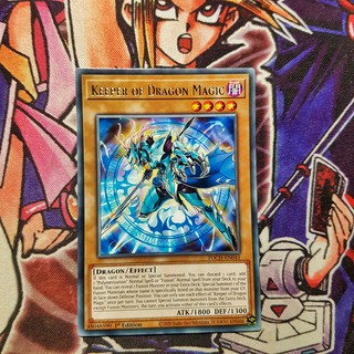 Thẻ bài Yugioh chính hãng | Keeper of Dragon Magic | TOCH Rare