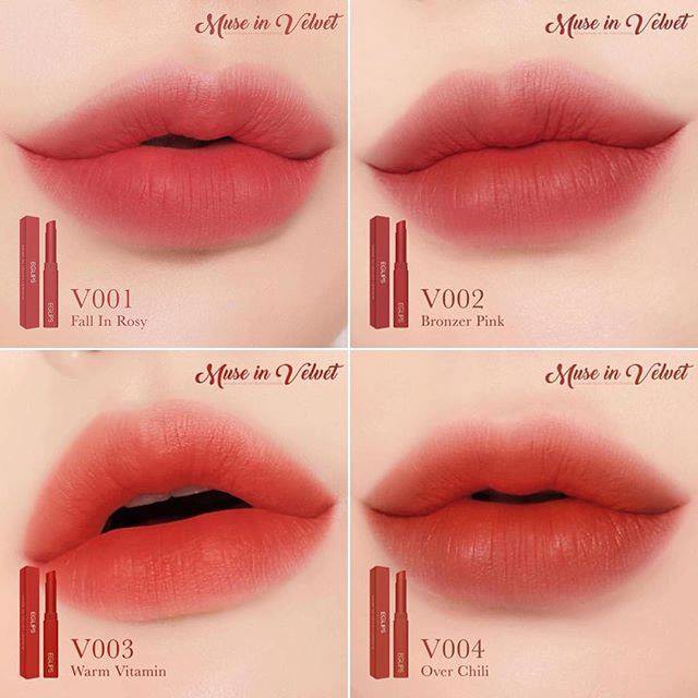 SON THỎI SIÊU MỊN EGLIPS MUSE IN VELVET LIPSTICK