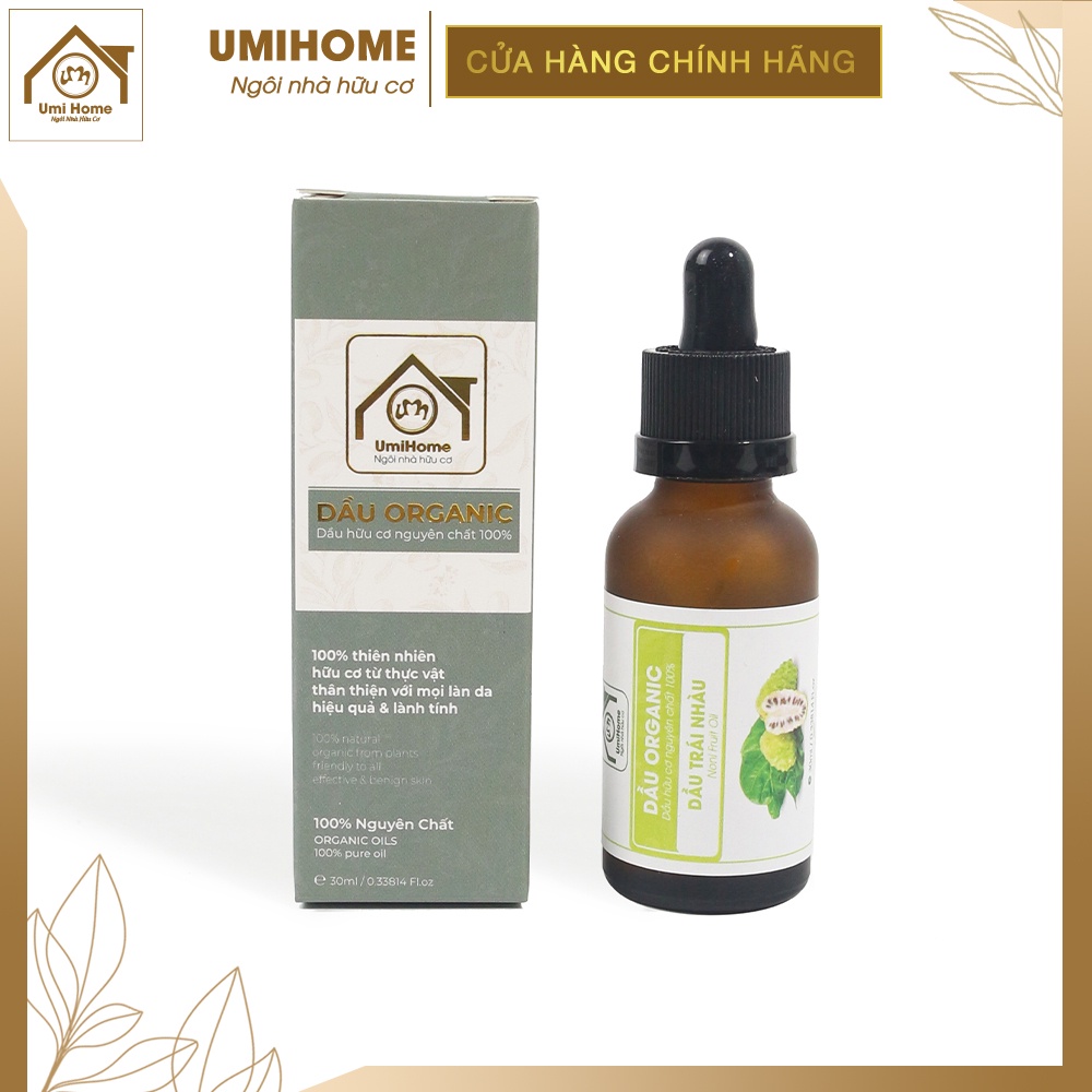 Dầu Trái Nhàu hữu cơ UMIHOME nguyên chất | Noni Oil 100% Organic 30ml