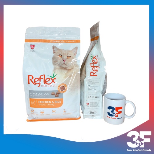 Thức Ăn Hạt Cho Mèo TrưởNg ThàNh - Reflex Adult Vị Gà Và Gạo - 2Kg