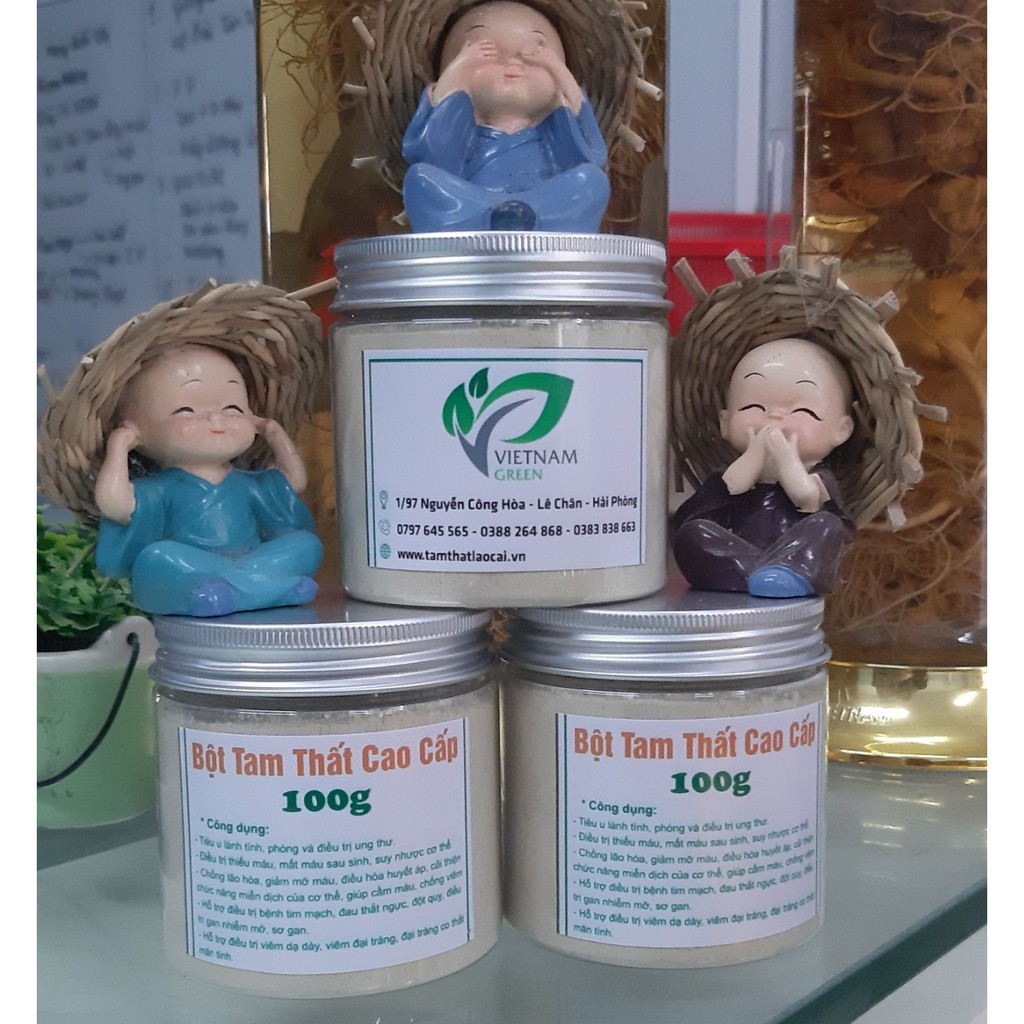 Bột Tam Thất Bắc Cao Cấp 100g