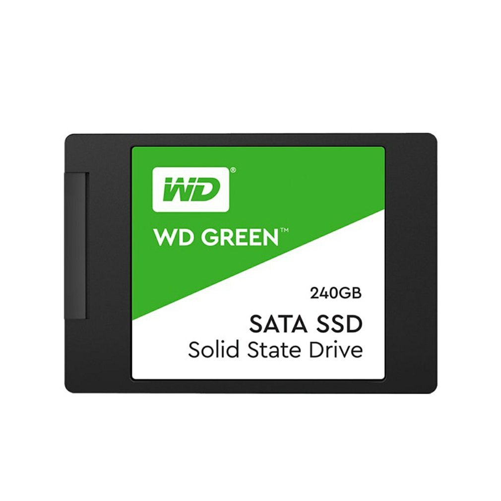 Ổ cứng SSD WD 240GB 120Gb 2.5 Inch Iii 3d Rom màu xanh lá chuyên dụng | WebRaoVat - webraovat.net.vn