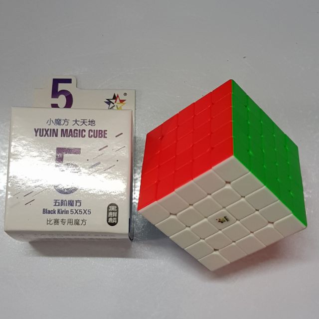 Rubik yuxin kyline 5x5 stkless không viền