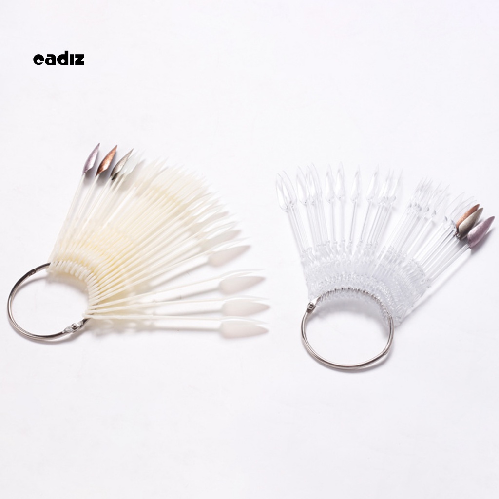 Đầu Móng Tay Giả Hình Quạt Dùng Luyện Tập Trang Trí Móng