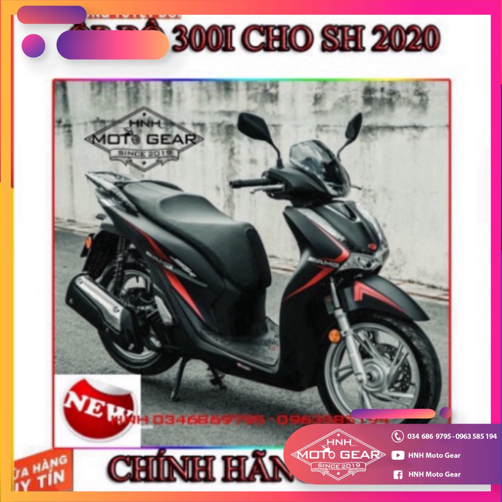 Ốp Pô 300I Cho SH 2020 Chính Hãng Zhipat