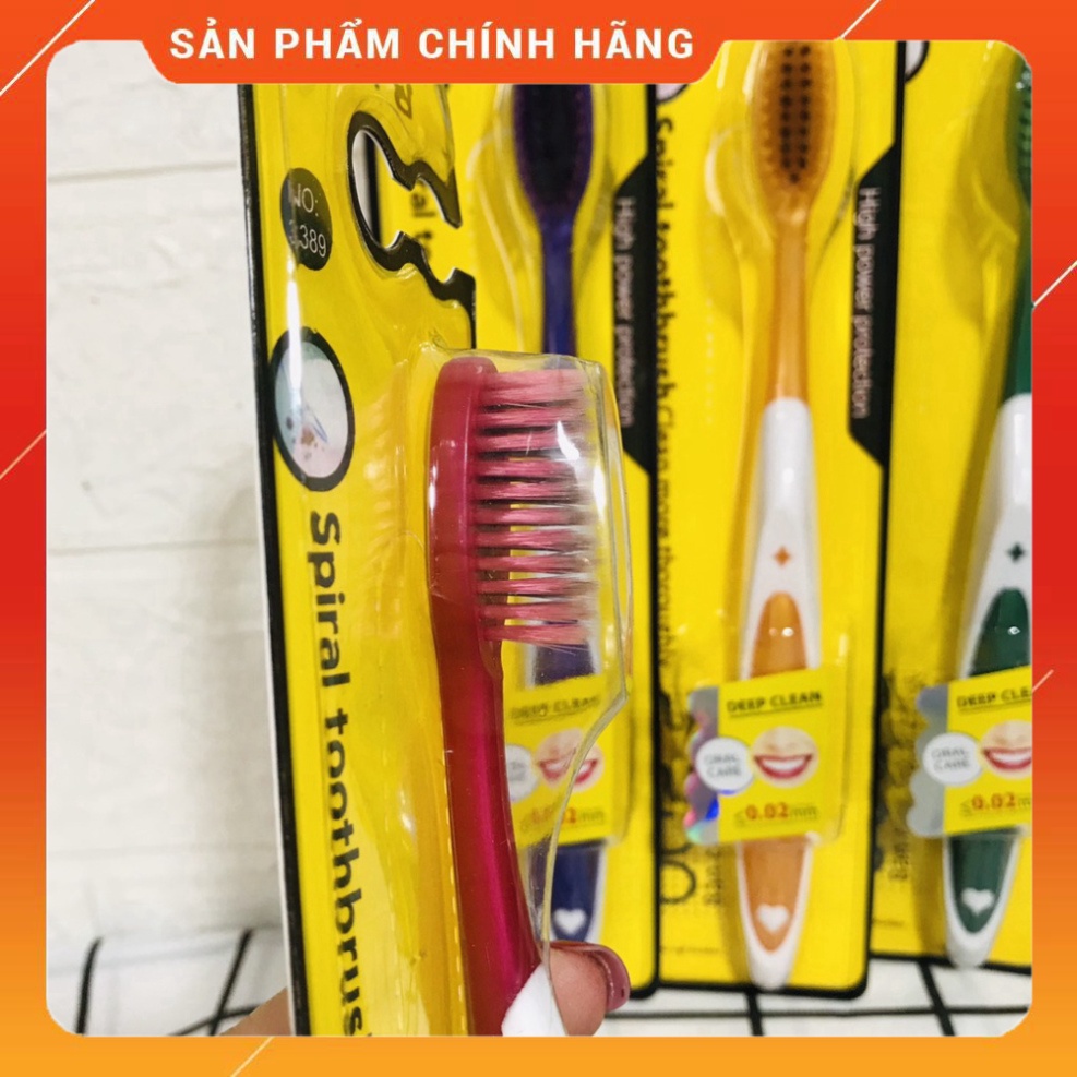 Bàn chải HÀN QUỐC lông mềm Hàng chuẩn ( giao màu ngẫu nhiên)