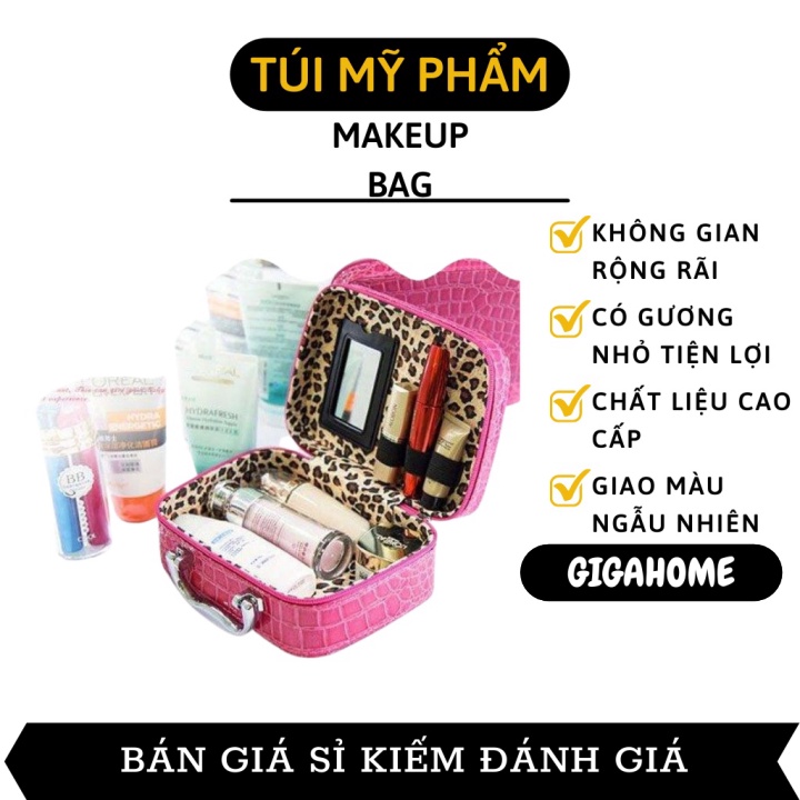 Túi Đựng Mỹ Phẩm GIGAHOME Hộp Đựng Đồ Trang Điểm Cá Nhân, Makeup, Đồ Dùng Đi Du Lịch 4170