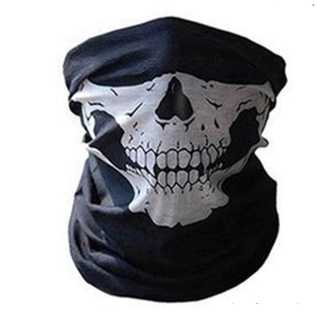 Khẩu Trang Hình Đầu Lâu Cho Halloween