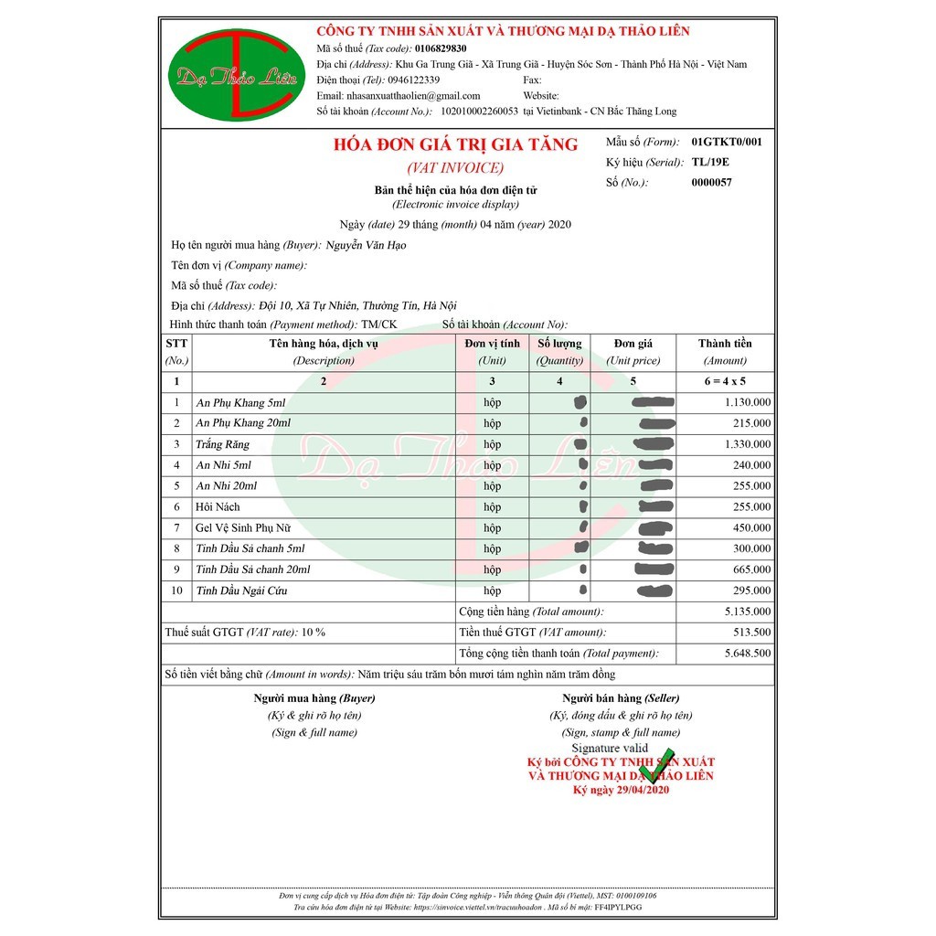 ✅ Tinh Dầu An Phụ Khang Dạ Thảo Liên [Chính Hãng] ✅ Hỗ trợ phụ khoa nấm ngứa sát khuẩn cân bằng độ PH