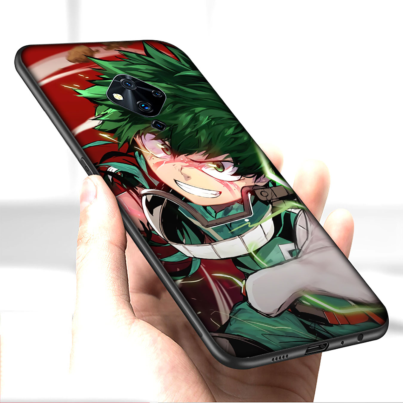 Samsung Galaxy A9 A8 A7 A6 Plus J8 2018 + A21S A70 M20 A6+ A8+ 6Plus Phone Case Soft Silicone Casing My Hero Academia