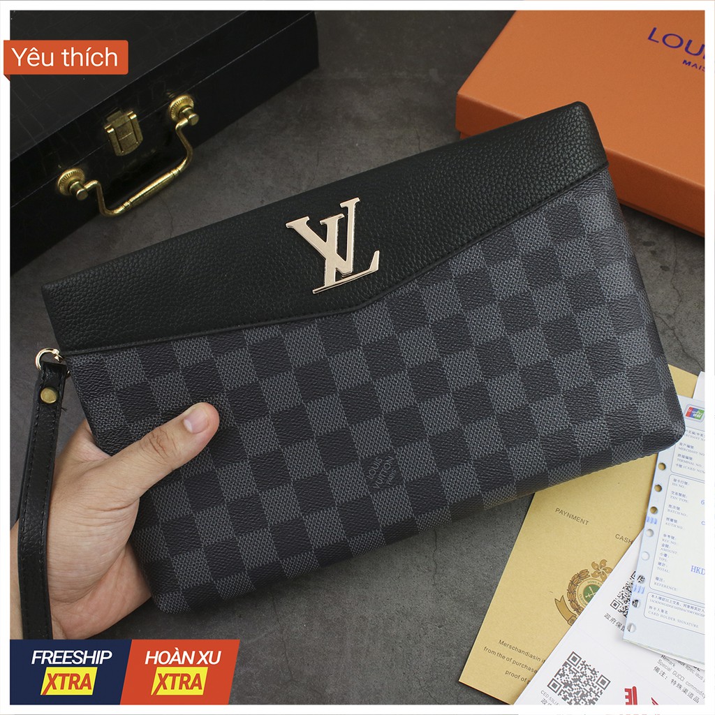 Clutch - Ví nam cầm tay Louis Vuitton VIP101 - LOUIS KIMMI STORE