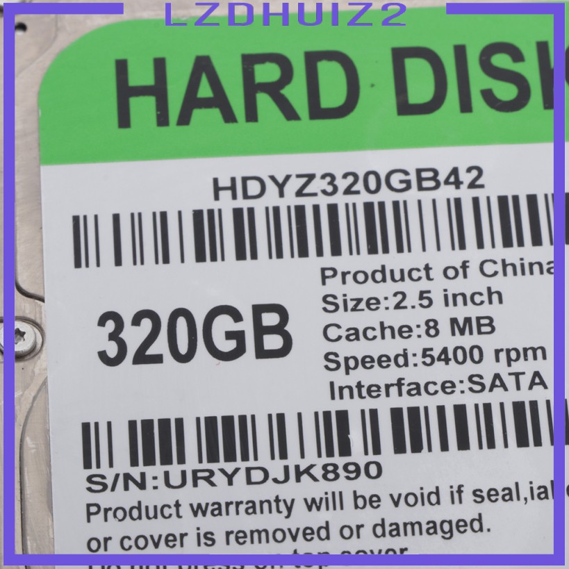 SATA Ổ Cứng Trong Leseurs 2.5 Trong 8m Cache Hdd Cho Laptop Notebook 320gb