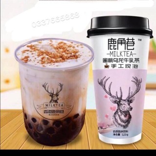 1 THÙNG 20 CỐC TRÀ SỮA THE ALLEY KHÔ ĐỦ VỊ 123gr