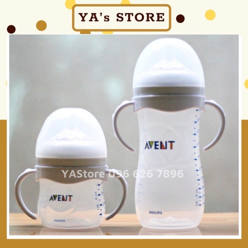 Tay Cầm Bình Sữa Avent Natural Cổ Rộng
