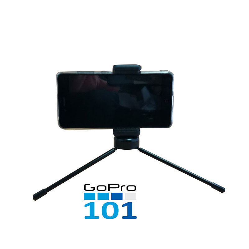 Tripod Mini Kim Loại cực cứng dành cho GoPro, Điện Thoại, Máy Ảnh ren 1/4 đực - GoPro101